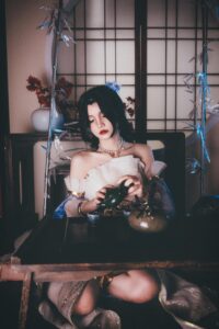 Cos预告丨永劫无间·顾清寒·金襦玉衫 出镜：玥玥鸽鸽咕咕咕_