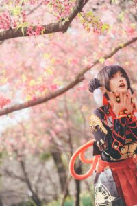 Cos预告丨永劫无间·土御门胡桃 出镜：玥玥鸽鸽咕咕咕_