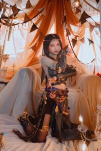 Cos正片丨永劫无间·迦南·绝代风华  出镜：玥玥鸽鸽咕咕咕_