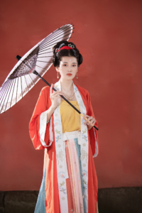 四月汉服正片随记 出镜：挑灯啦